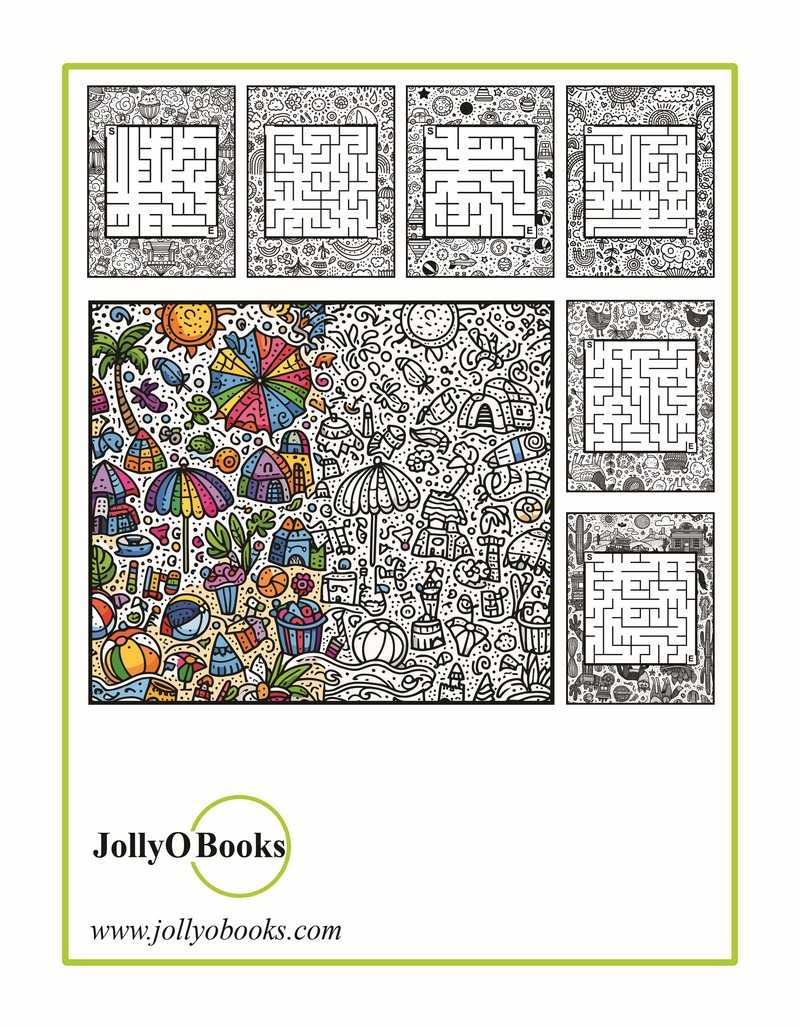 Doodle Noodle 1 Mazes & Coloring for Smart Kids