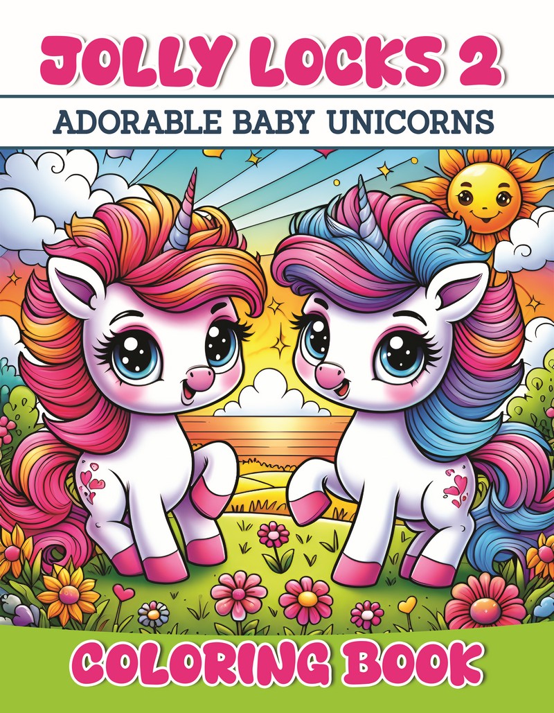 Jolly Locks 2 Adorable Baby Unicorns