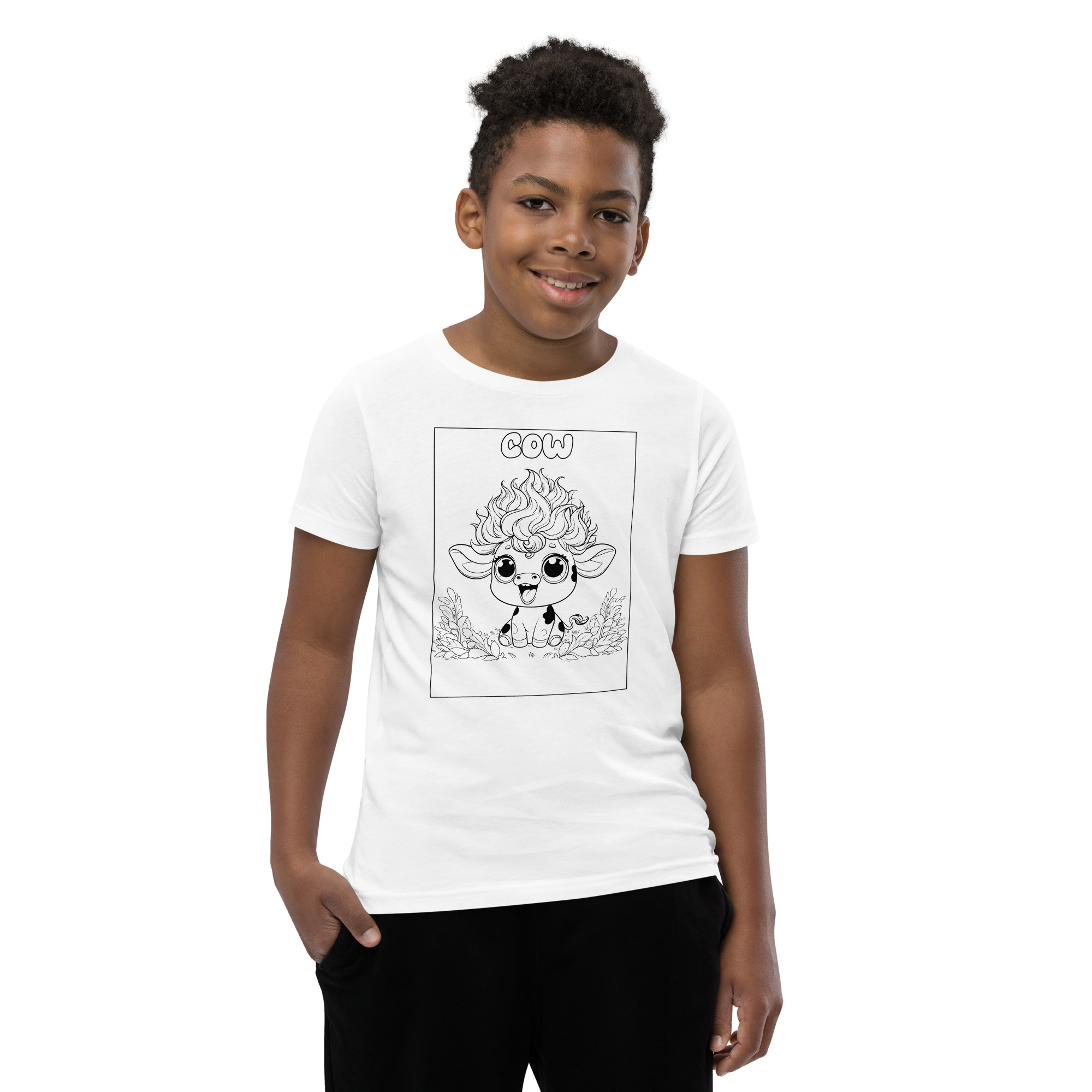 Jolly Locks Cow X T-Shirt