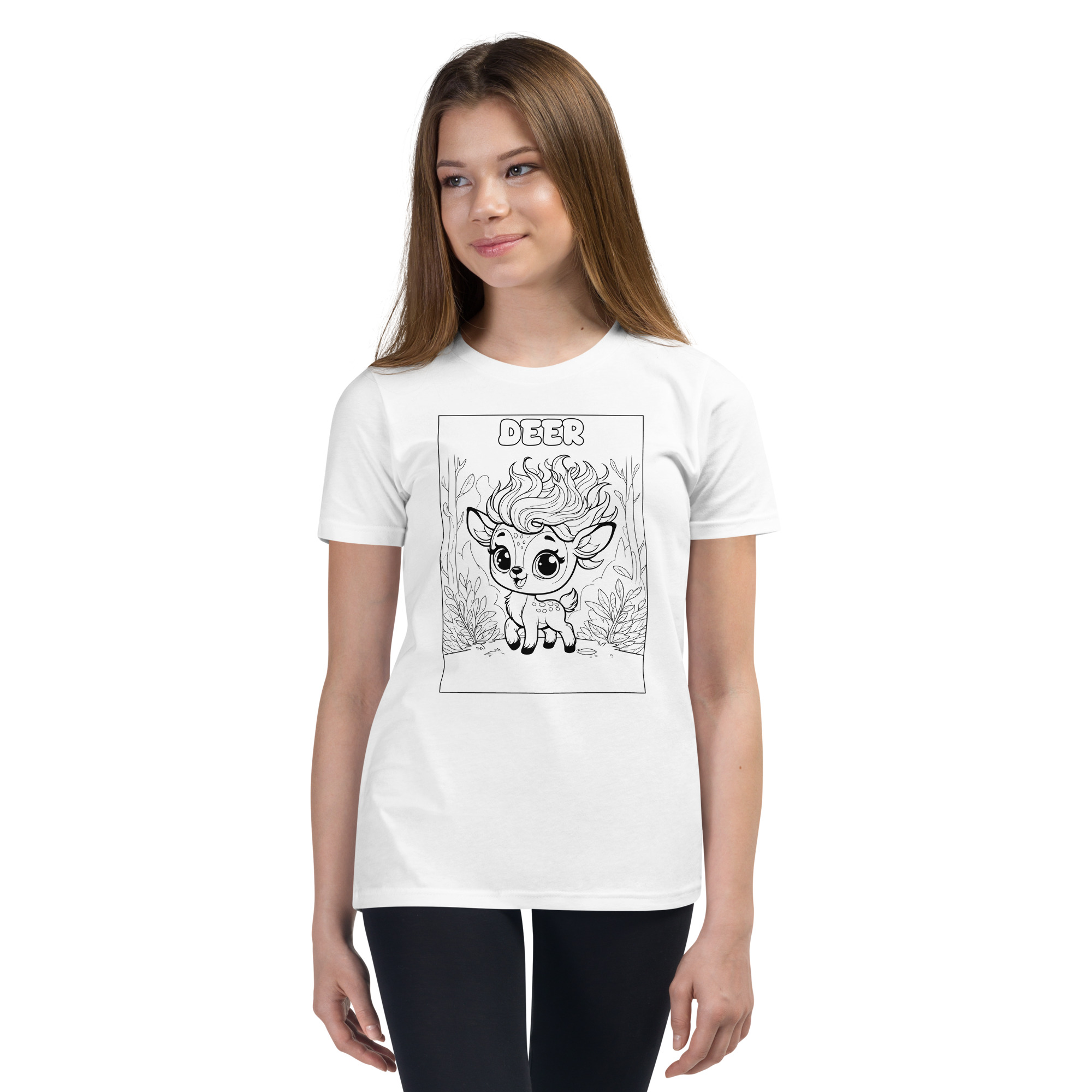 Jolly Locks Deer X T-Shirt