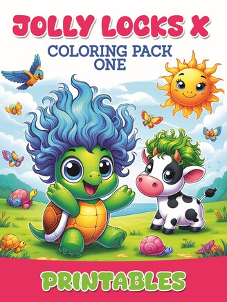 Jolly Locks X Coloring Pack 1